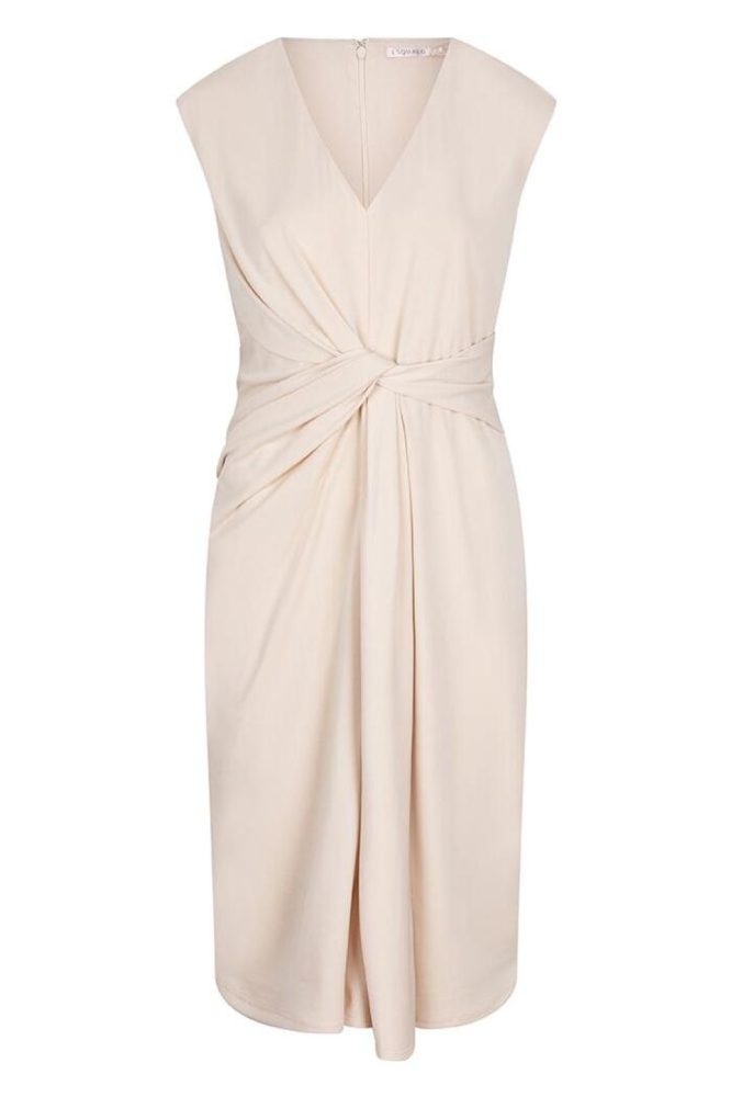 DRESS WAIST DETAIL SP25 05009 180 Sand